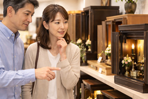 小さい仏壇を探している