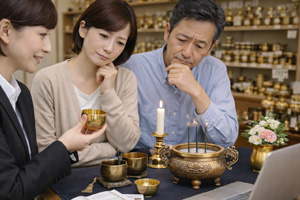宗派にあう仏壇を頼みたい
