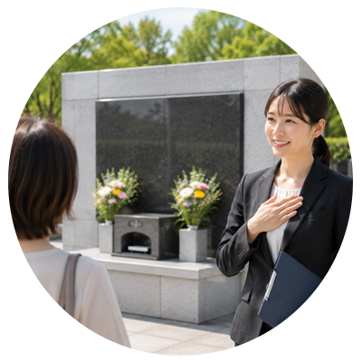 手続きや供養まで一貫対応