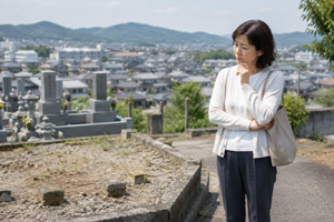 墓じまい後の納骨先を探している