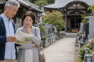 墓じまい後の改葬先を探している