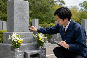 お墓の状態が気になる