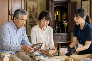 思い出の品を供養して手放したい方