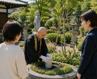 納骨・永代供養開始