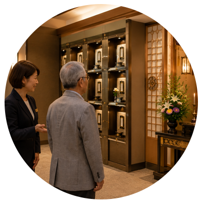 ご希望に合った納骨方式を選べる