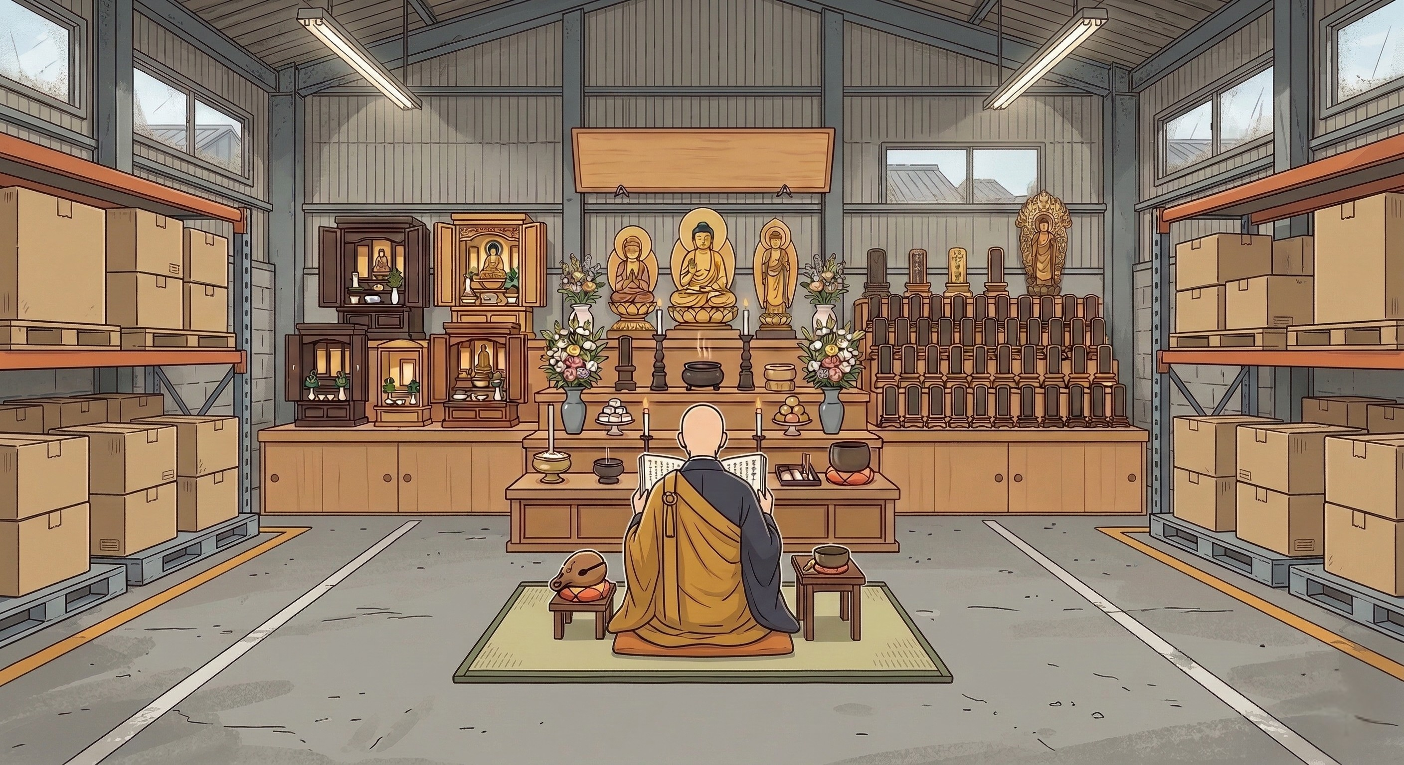 合同供養(供養所にて)