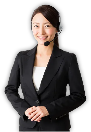 CTAエリアの女性スタッフの写真