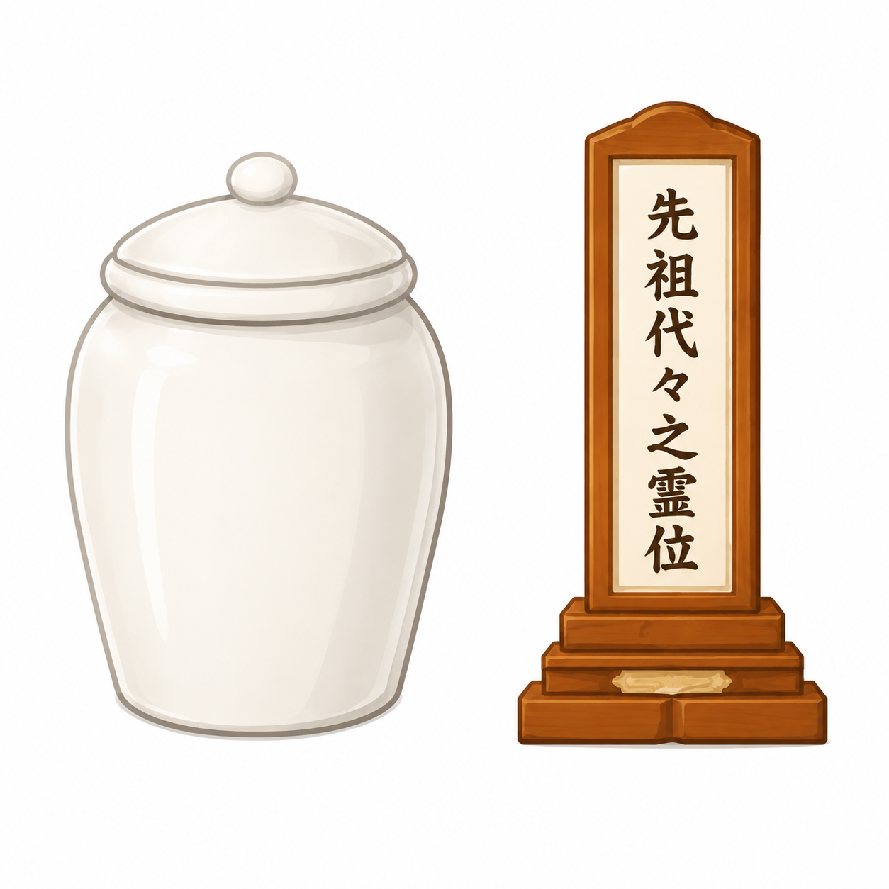 遺骨のイメージ