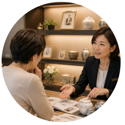 墓じまい後の納骨先にも対応
