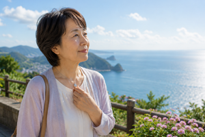 故人を身近に感じながら一緒に出かけたい