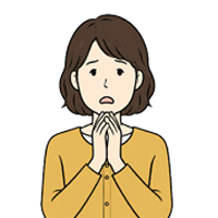 菩提寺への相談に悩む女性