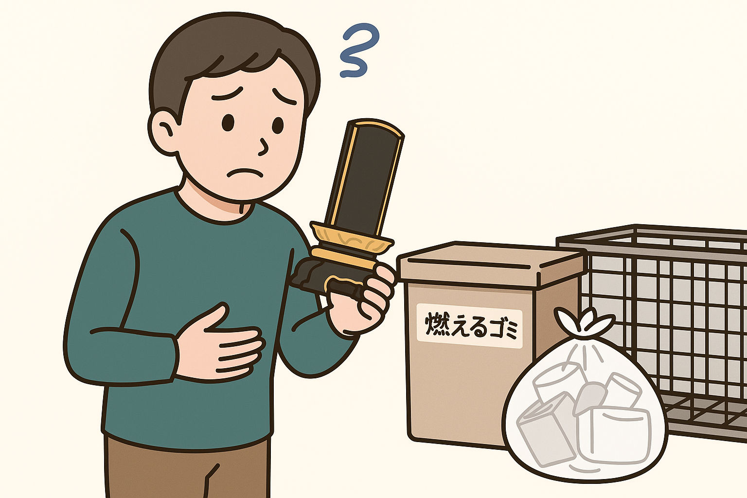 位牌自分で捨てられる?