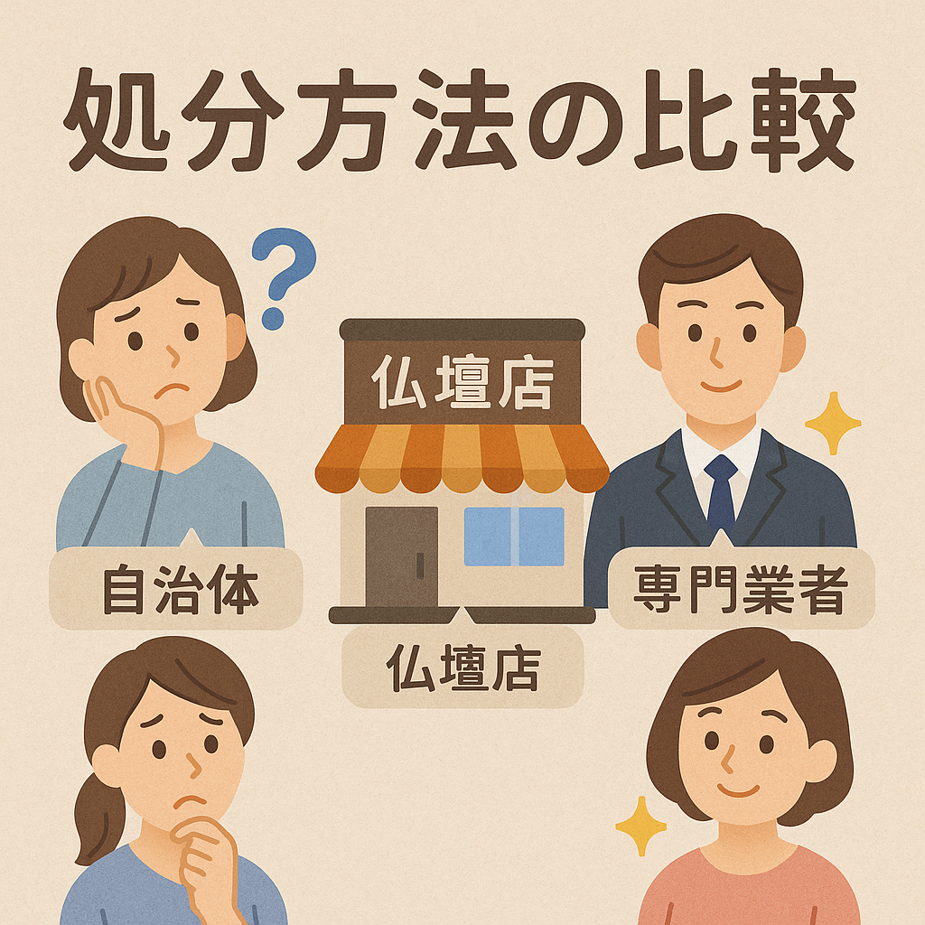 仏壇処分 方法
