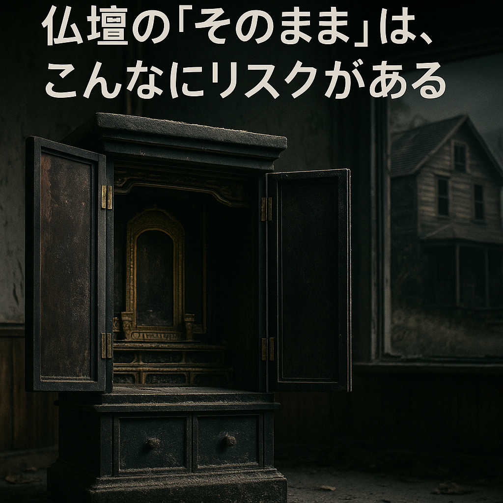 仏壇処分 先延ばし リスク