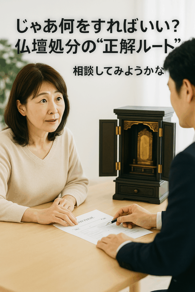 仏壇処分の全体像