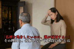 仏壇処分　親　反対